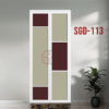 Aluminium Bi-fold Toilet Door-SGD-113