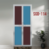 Aluminium Bi-fold Toilet Door-SGD-114