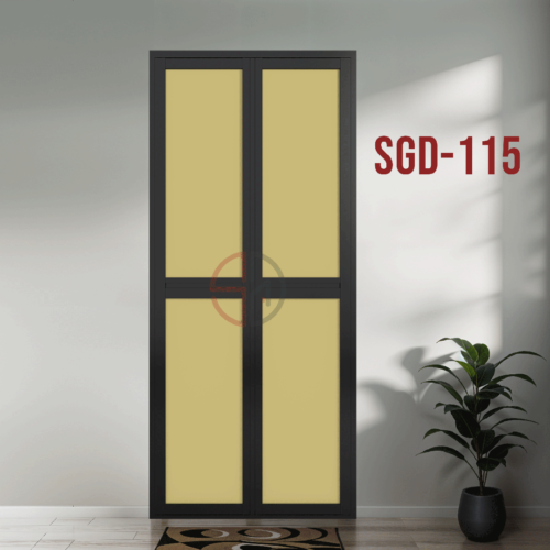 Aluminium Bi-fold Toilet Door-SGD-115