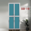 Aluminium Bi-fold Toilet Door-SGD-116