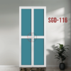 Aluminium Bi-fold Toilet Door-SGD-116