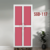 Aluminium Bi-fold Toilet Door-SGD-117