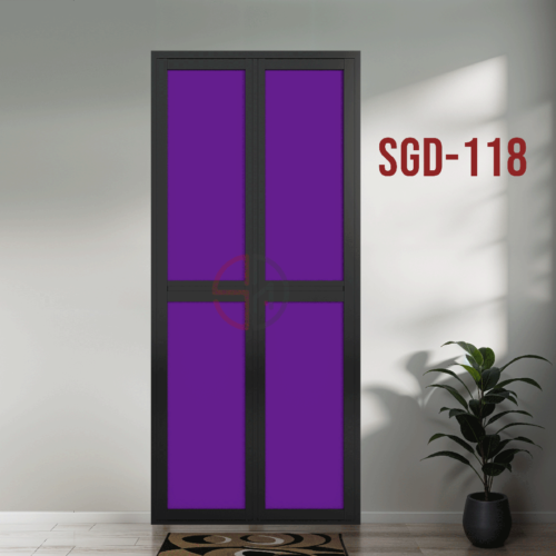 Aluminium Bi-fold Toilet Door-SGD-118