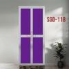 Aluminium Bi-fold Toilet Door-SGD-118