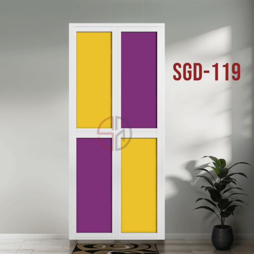 Aluminium Bi-fold Toilet Door-SGD-119