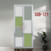 Aluminium Bi-fold Toilet Door-SGD-121