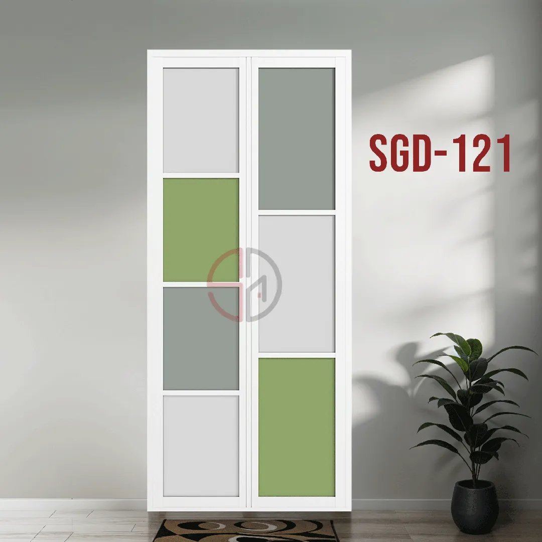Aluminium Bi-fold Toilet Door-SGD-121