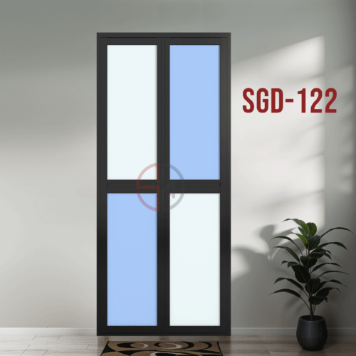 Aluminium Bi-fold Toilet Door-SGD-122