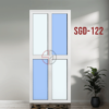 Aluminium Bi-fold Toilet Door-SGD-122