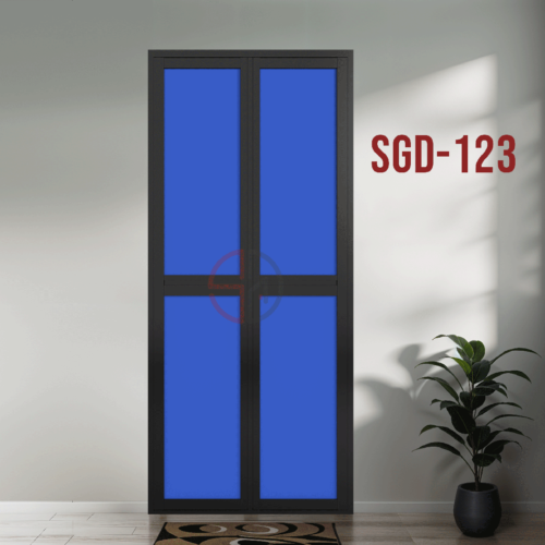 Aluminium Bi-fold Toilet Door-SGD-123