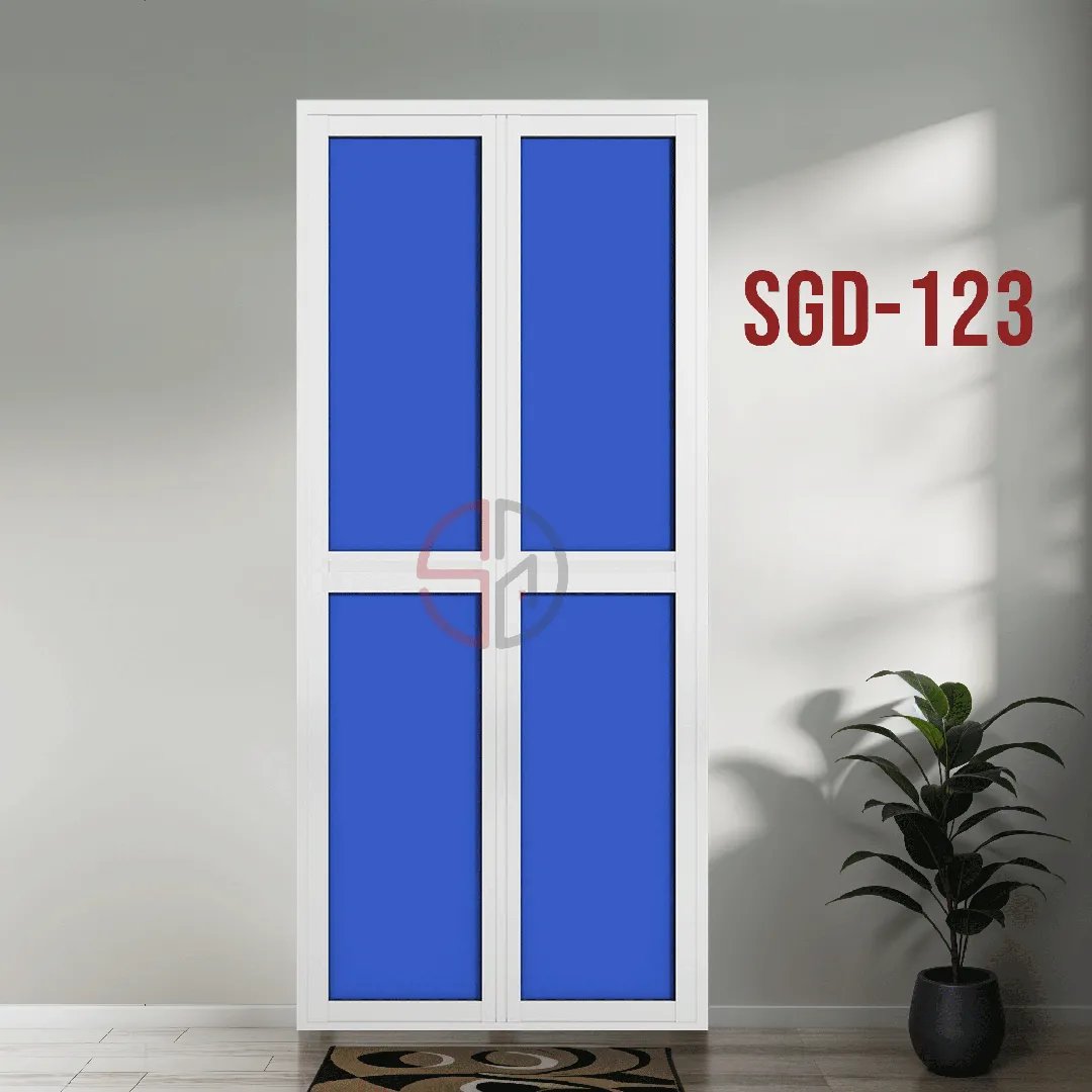 Aluminium Bi-fold Toilet Door-SGD-123