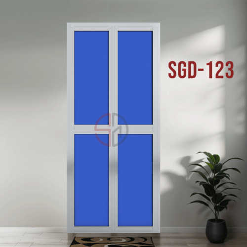 Aluminium Bi-fold Toilet Door-SGD-123