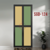 Aluminium Bi-fold Toilet Door-SGD-124