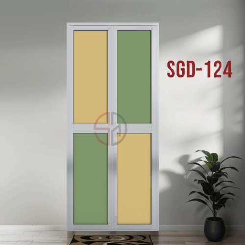 Aluminium Bi-fold Toilet Door-SGD-124