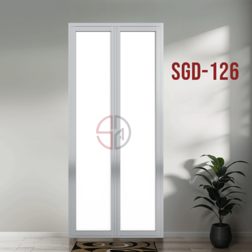 Aluminium Bi-fold Toilet Door-SGD-126