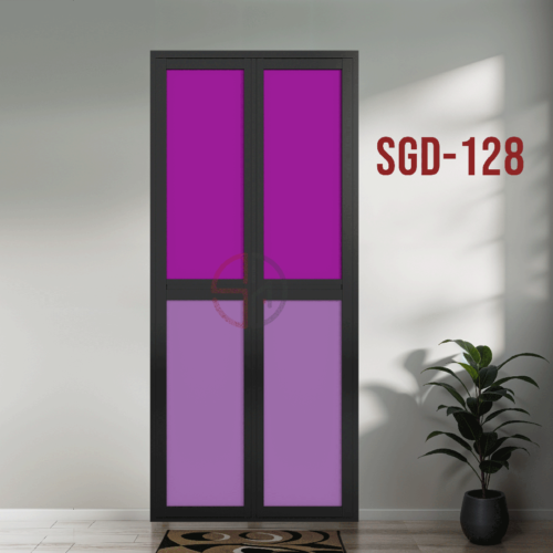 Aluminium Bi-fold Toilet Door-SGD-128