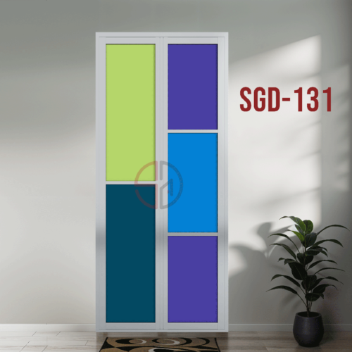 Aluminium Bi-fold Toilet Door-SGD-131