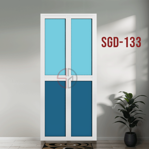 Aluminium Bi-fold Toilet Door-SGD-133