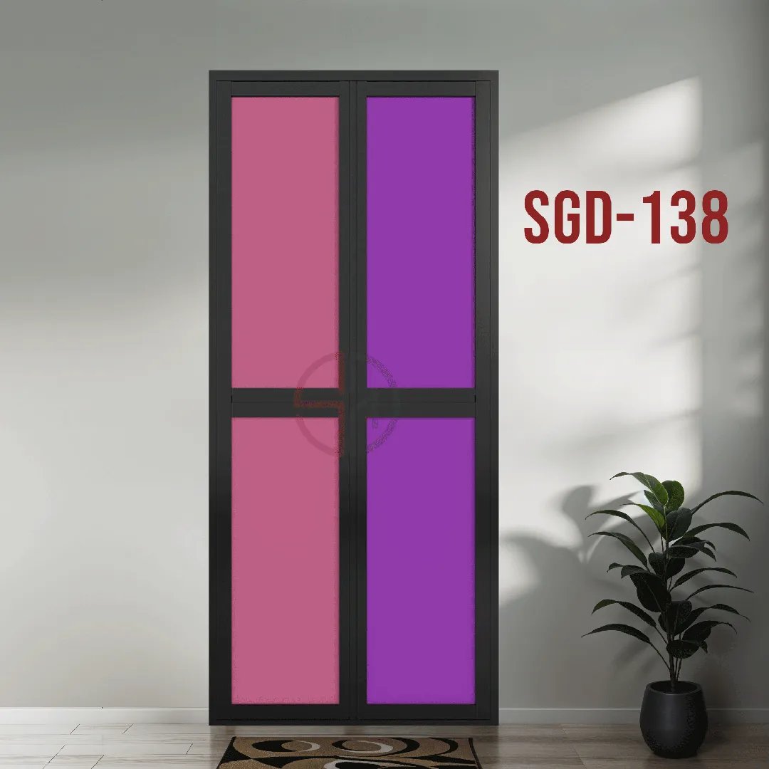 Aluminium Bi-fold Toilet Door-SGD-138