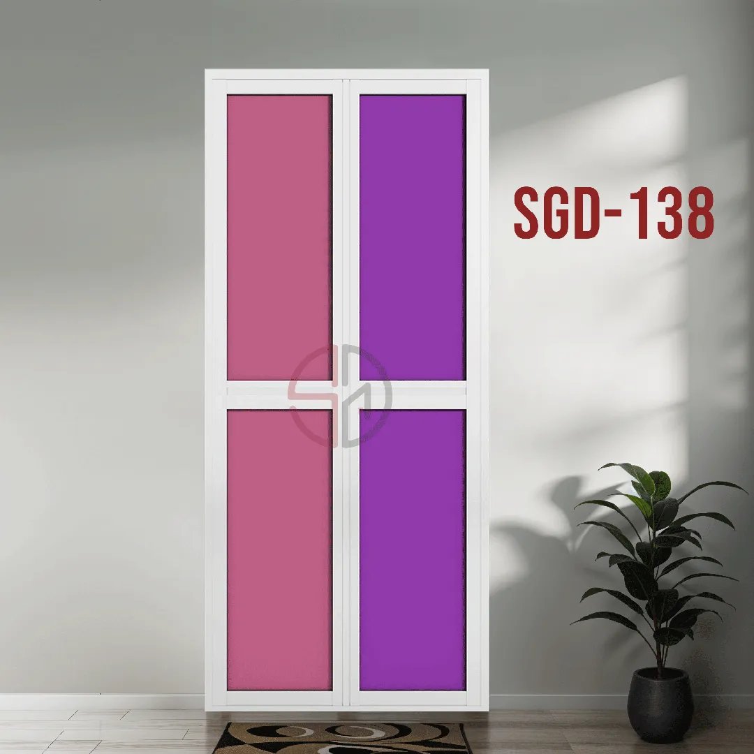 Aluminium Bi-fold Toilet Door-SGD-138