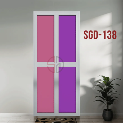 Aluminium Bi-fold Toilet Door-SGD-138