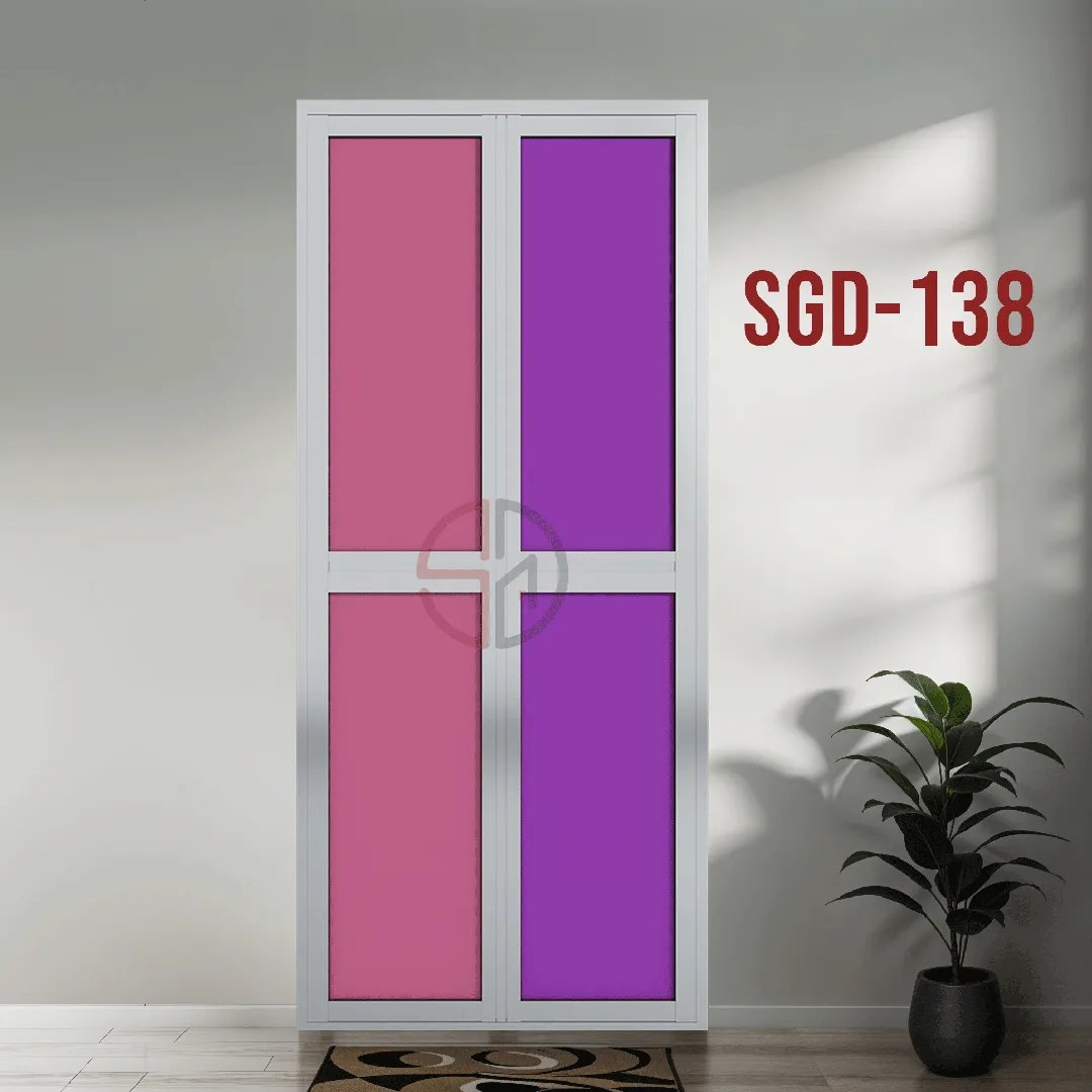 Aluminium Bi-fold Toilet Door-SGD-138