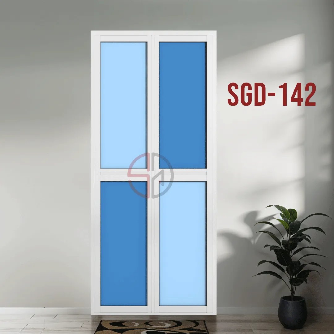 Aluminium Bi-fold Toilet Door-SGD-142
