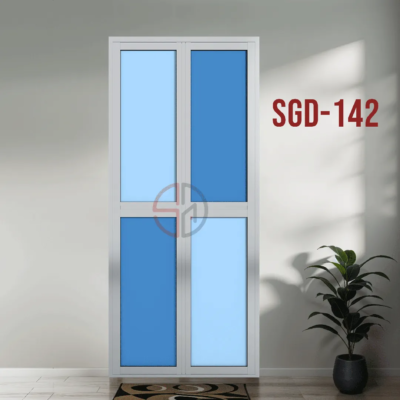 Aluminium Bi-fold Toilet Door-SGD-142
