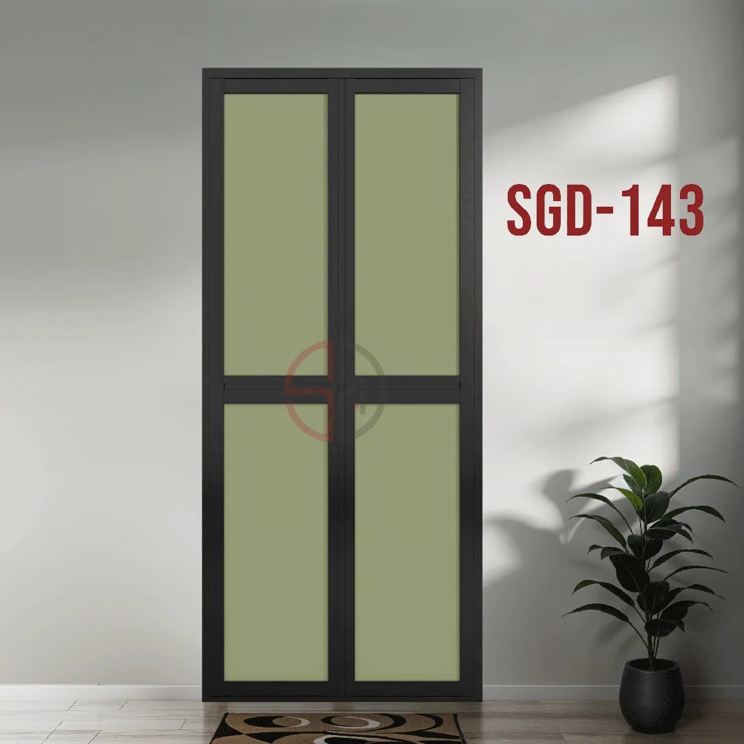 Aluminium Bi-fold Toilet Door-SGD-143