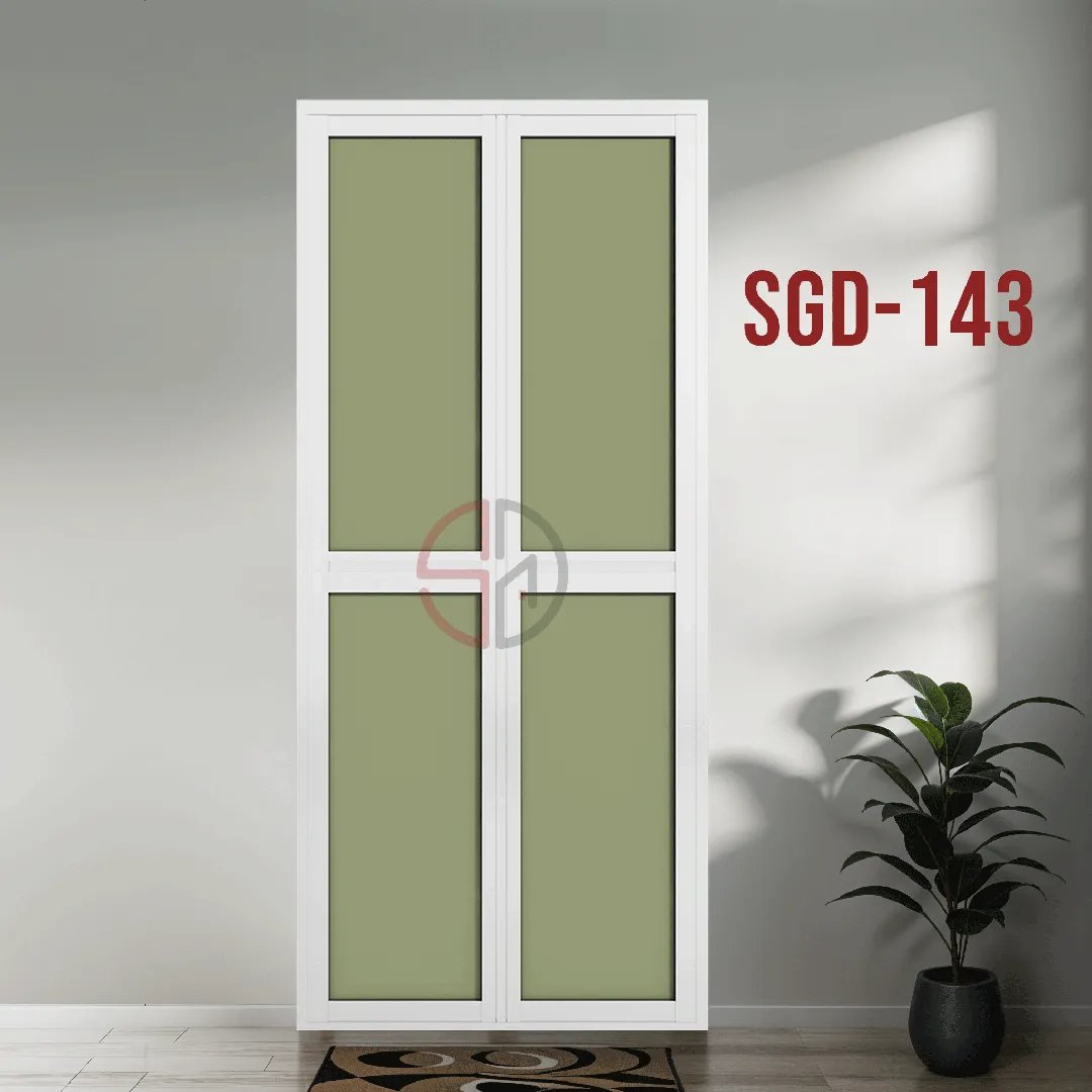Aluminium Bi-fold Toilet Door-SGD-143