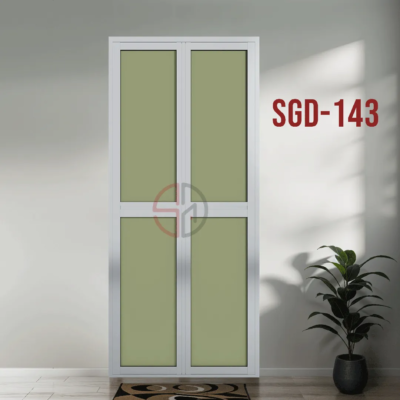 Aluminium Bi-fold Toilet Door-SGD-143