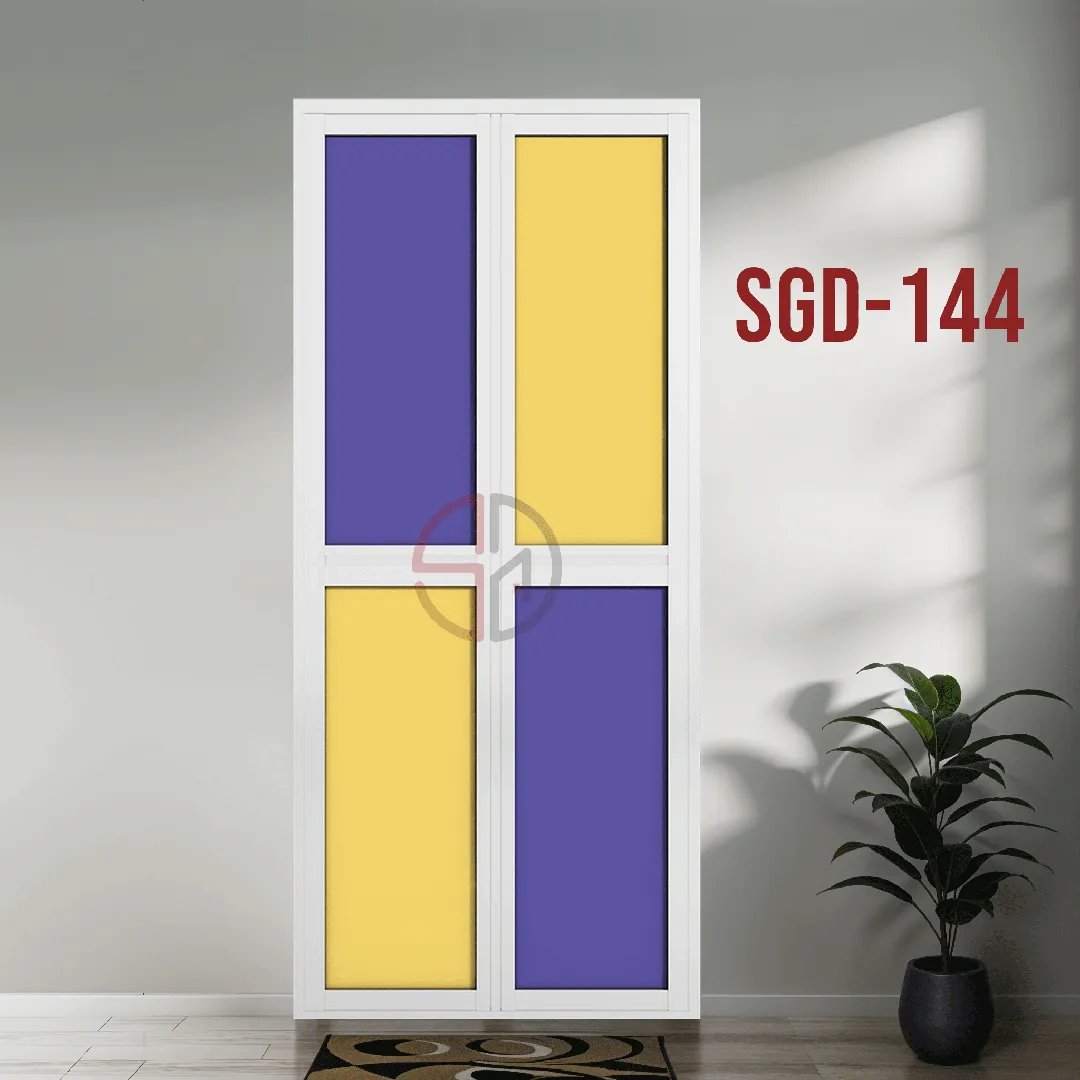 Aluminium Bi-fold Toilet Door-SGD-144