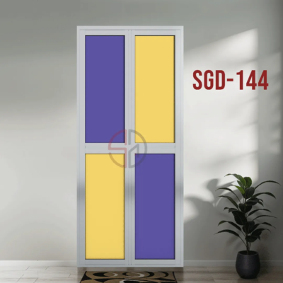 Aluminium Bi-fold Toilet Door-SGD-144
