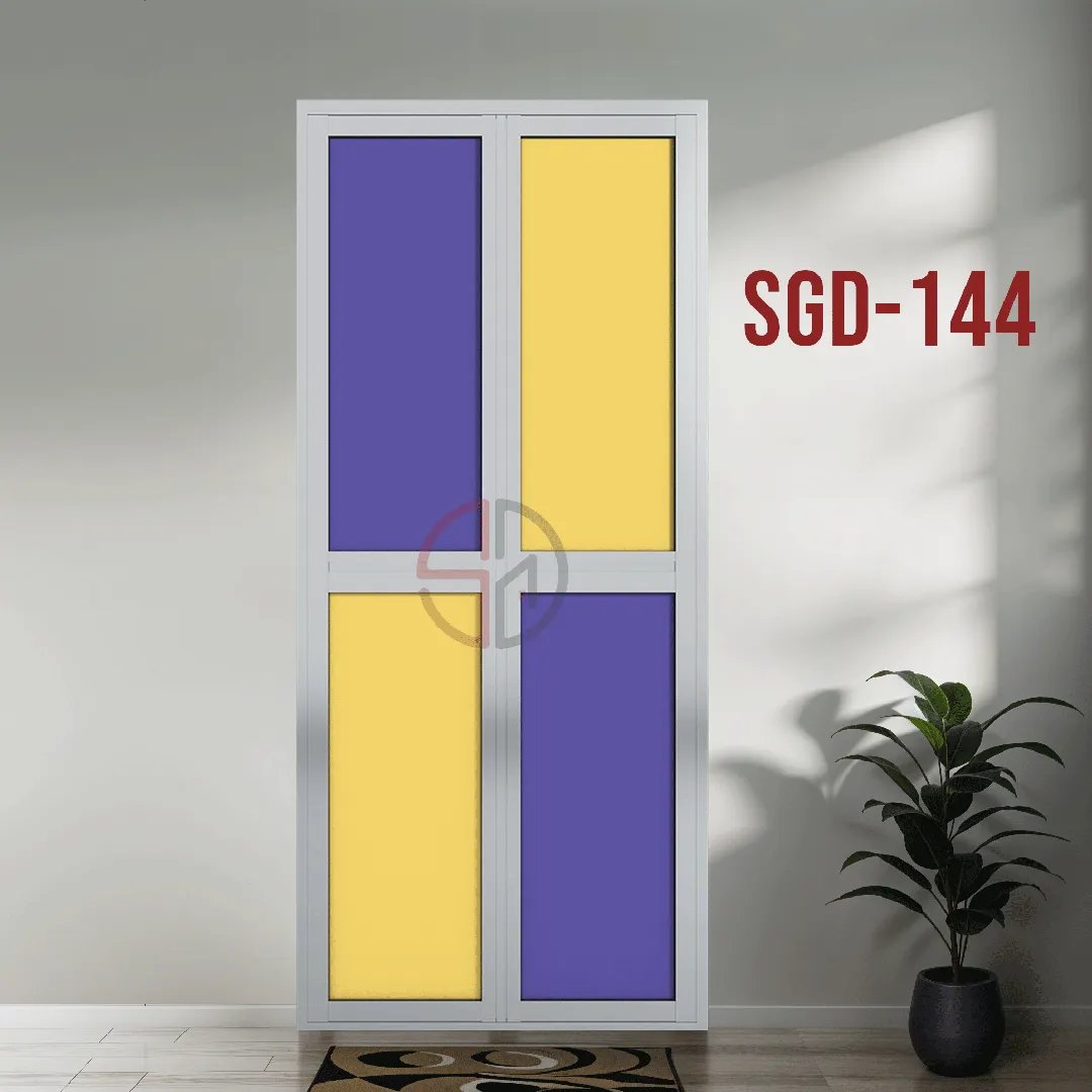Aluminium Bi-fold Toilet Door-SGD-144
