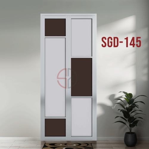 Aluminium Bi-fold Toilet Door-SGD-145