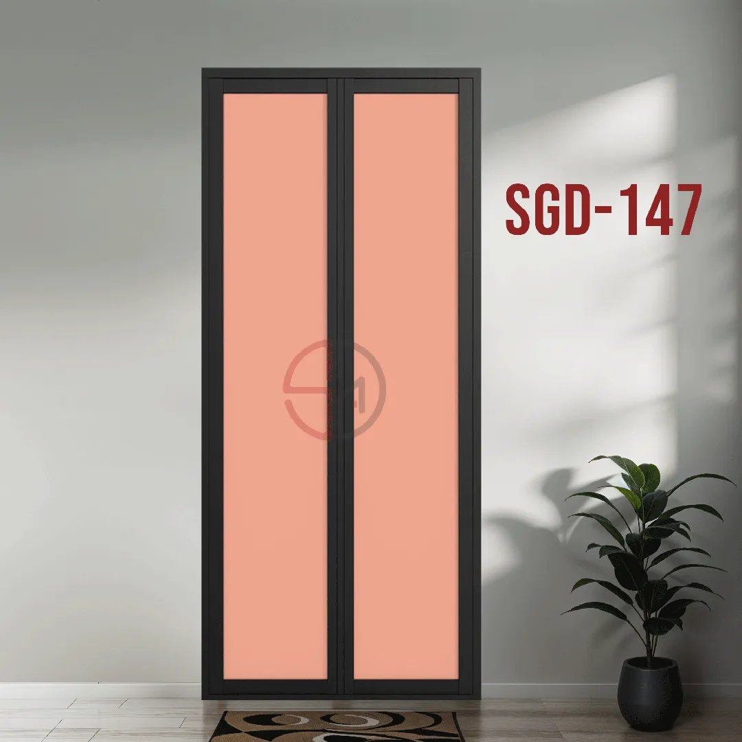 Aluminium Bi-fold Toilet Door-SGD-147