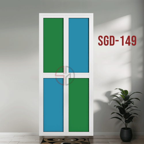 Aluminium Bi-fold Toilet Door-SGD-149