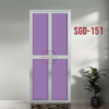 Aluminium Bi-fold Toilet Door-SGD-151