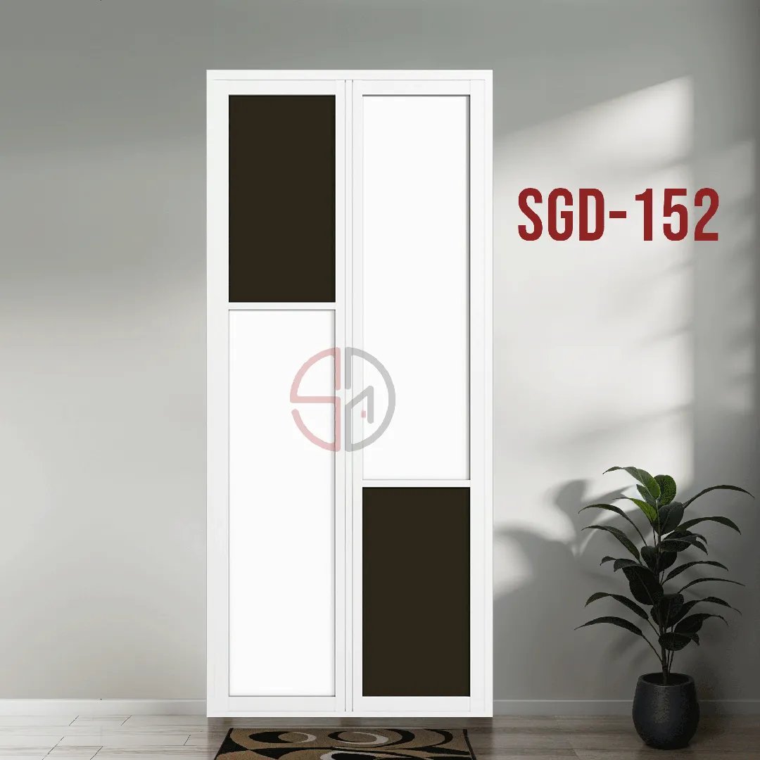 Aluminium Bi-fold Toilet Door-SGD-152