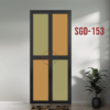 Aluminium Bi-fold Toilet Door-SGD-153