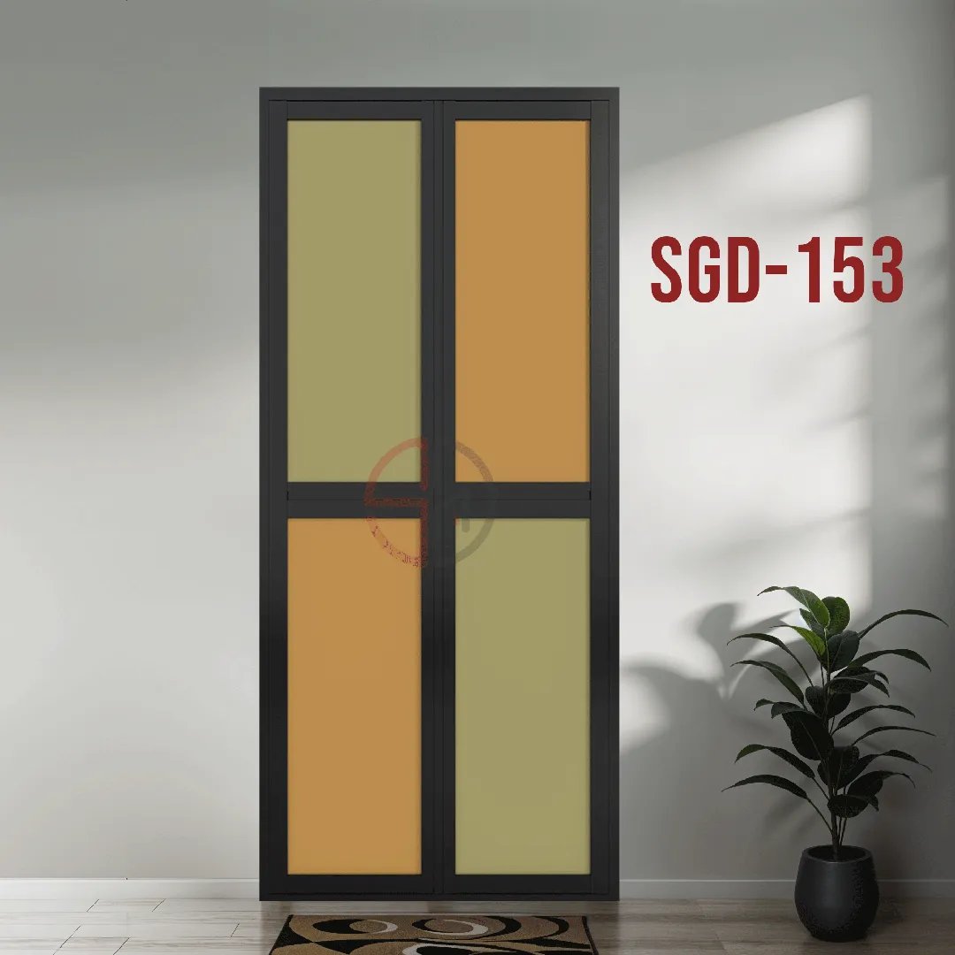 Aluminium Bi-fold Toilet Door-SGD-153
