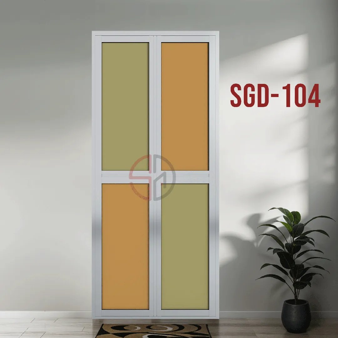 Aluminium Bi-fold Toilet Door – SGD-104