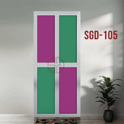 Aluminium Bi-fold Toilet Door – SGD-105