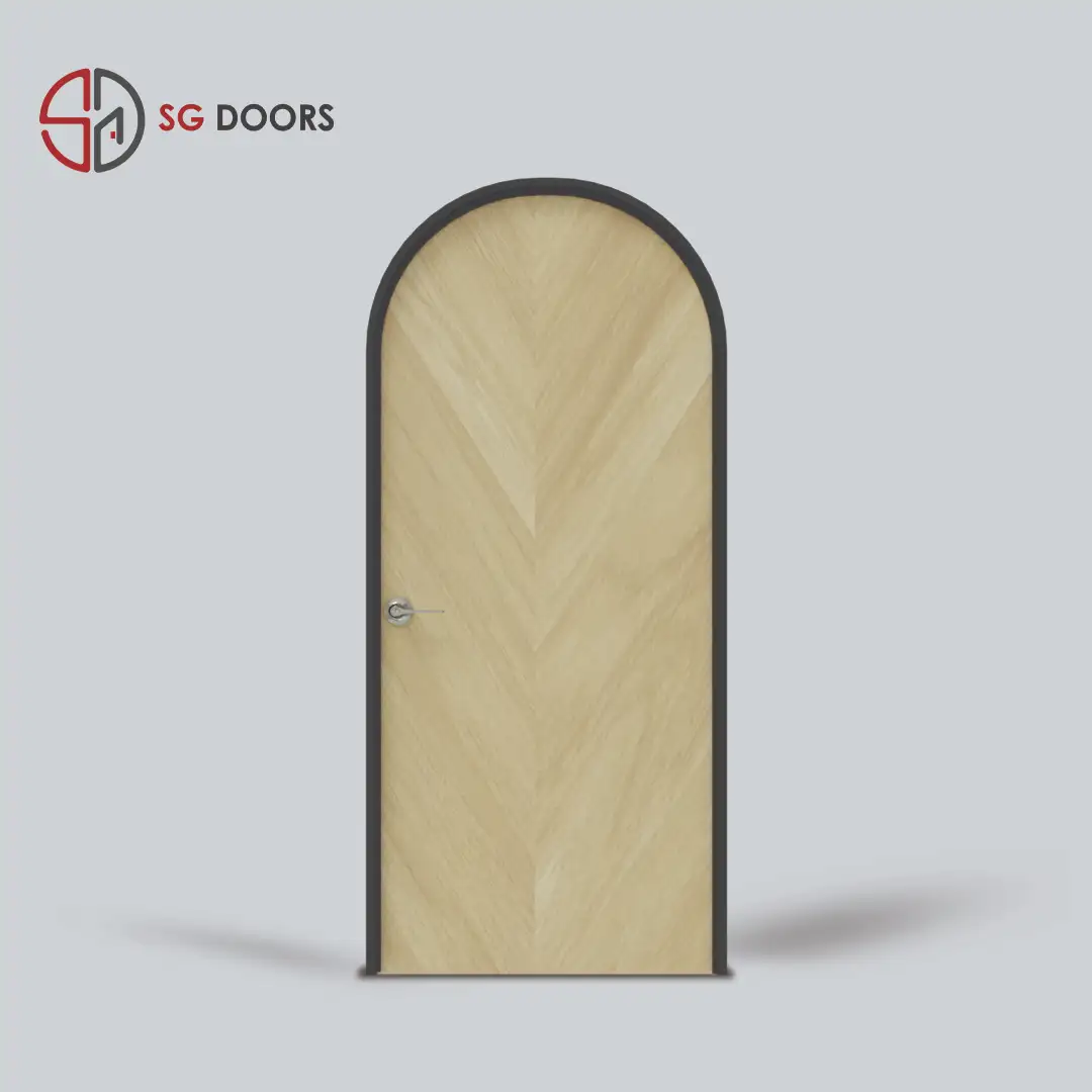 Arch-Top-Laminate-Bedroom-Door CWZ6399 Honey Wajan Arch-Top-Laminate-Bedroom-Door