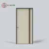 Two Tone Bedroom Door-FO-6903-W-Bleached-Oak & SF-9978-P-Pearl-Black