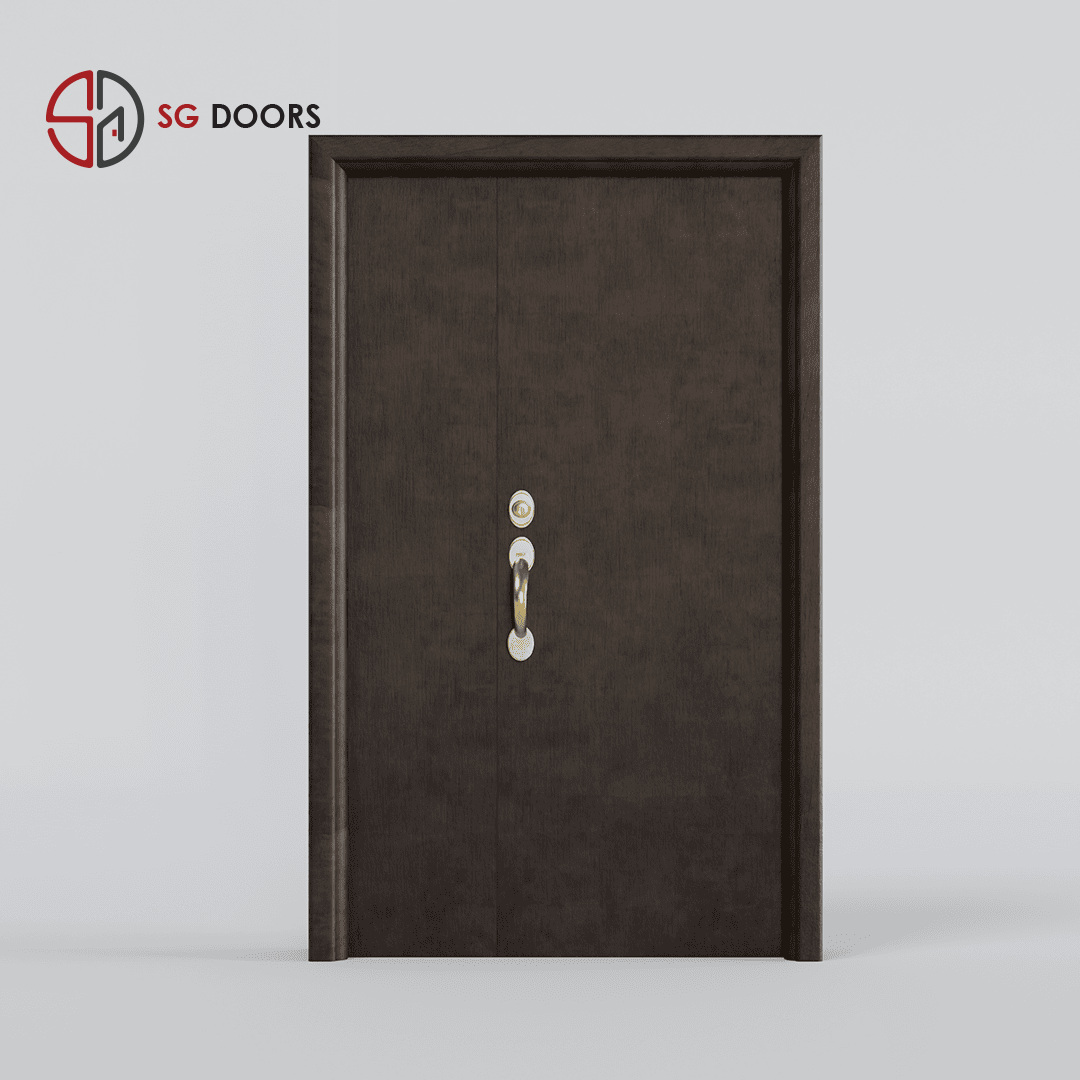 CondoLanded Main Door-ST-6877-P-Cement-Stone