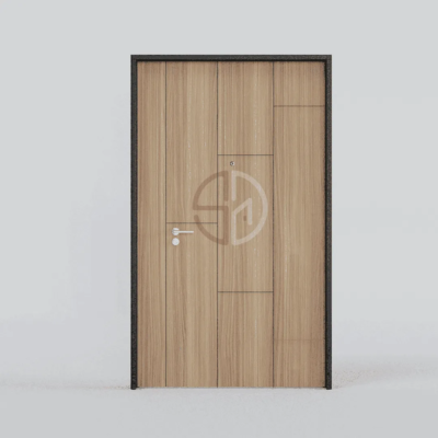 Groove Line Main Door-NV-6677-W-Baloney-Walnut(11)