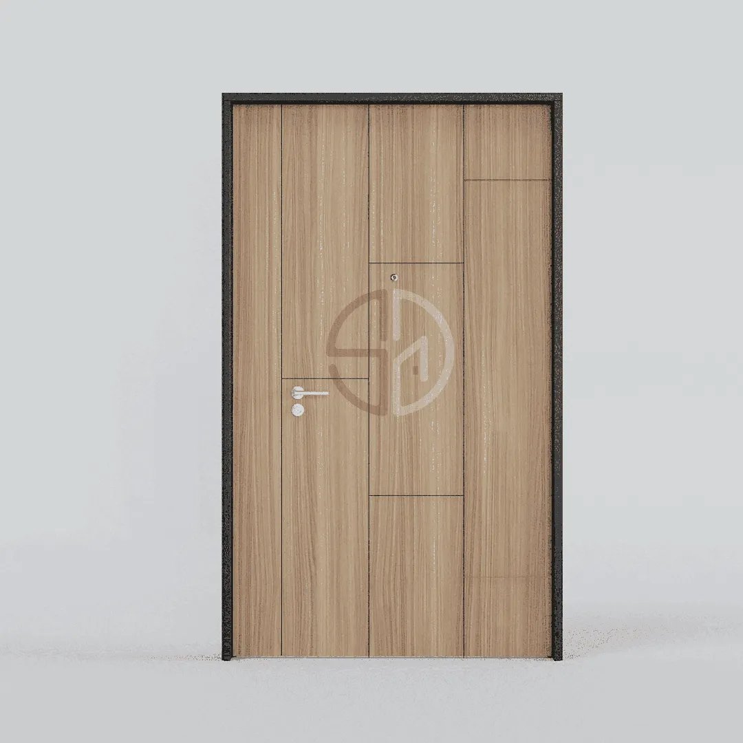 Groove Line Main Door-NV-6677-W-Baloney-Walnut(11)