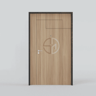 Groove Line Main Door-NV-6677-W-Baloney-Walnut(2)