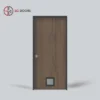 Pet Friendly Bedroom Door CB854 Exotic Walnut Pet-Friendly-Bedroom-Door